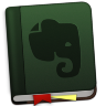 Evernote Green 2 Bookmark Icon 96x96 png